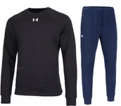 Dresy męskie - UNDER ARMOUR OCIEPLANY MÄSKI DRES BAWEĹNA BLUZA SPODNIE / rozm XL - miniaturka - grafika 1