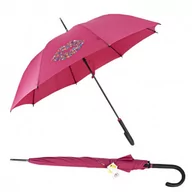 Parasole - Long Flex AC Kiss Pink UV Protection - damski parasol - miniaturka - grafika 1