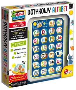 Lisciani Montessori Elektroniczny dotykowy alfabet 80212 304-PL80212 - Zabawki interaktywne dla dzieci - miniaturka - grafika 2