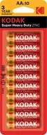 Baterie i akcesoria - Bateria Kodak ZINC super heavy duty (2xA) AA (10 pack) 10szt - miniaturka - grafika 1