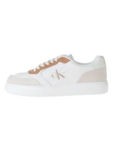 Calvin Klein Skórzane sneakersy w kolorze białym - Trampki męskie - miniaturka - grafika 1