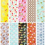 Ozdoby do paznokci - Folie transferowe Christmas 10 sztuk po 100 cm 12-05 - miniaturka - grafika 1