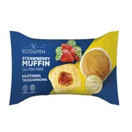 Zdrowa żywność - Bezgluten Muffinka truskawkowa 60g - miniaturka - grafika 1