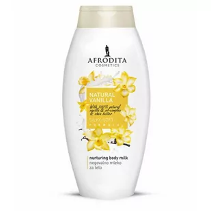 Afrodita, Natural Vanilla, Odżywcze Mleczko Do Ciała, 250ml - Balsamy i kremy do ciała - miniaturka - grafika 1