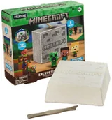 Mały naukowiec - MINECRAFT Zestaw do Wykopalisk - Oficjalny Gadżet - 3 Figurki Niespodzianka - miniaturka - grafika 1