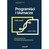 Książki o programowaniu - Programiści i tłumacze - Agenor Hofmann-Delbor, Marta Bartnicka - miniaturka - grafika 1