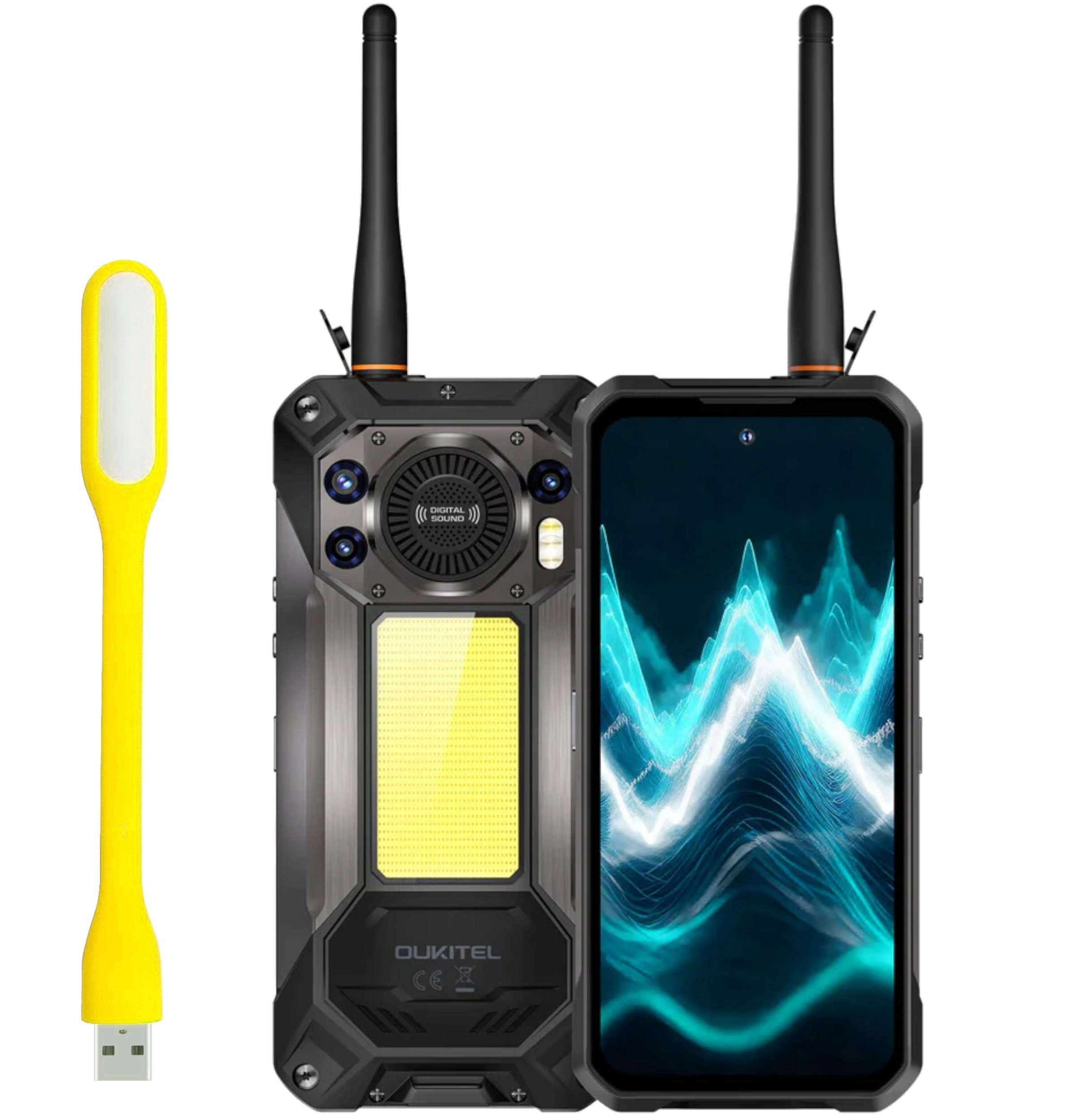Oukitel WP61 Plus 5G Walkie-Talkie 5G 12/512GB czarny WP61Plus-BK/OL