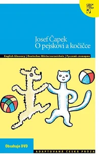 O pejskovi a kočičce - teksty uproszczone język czeski - A1 + DVD - Pozostałe języki obce - miniaturka - grafika 1