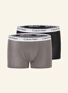 Calvin Klein Bokserki Icon Cotton Stretch, 2 Szt. grau - Majtki damskie - miniaturka - grafika 1