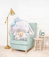 Maskotki i pluszaki - DUŻY MIŚ PLUSZOWY HELLO KITTY CINNAMOROLL PLUSZAK PRZYTULANKA 100CM - BIAŁY - miniaturka - grafika 1