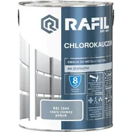 Farby wewnętrzne - Emalia Chlorokauczukowa Szary Ciemny RAL7046 5L Rafil - miniaturka - grafika 1