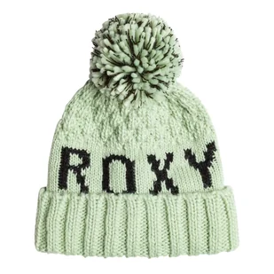Damska Czapka zimowa ROXY TONIC BEANIE ERJHA04158-GEF0 – Zielony - Czapki damskie - miniaturka - grafika 1