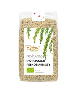 BATOM BIO Ryż pełnoziarnisty Basmati 500g Batom - Ryż - miniaturka - grafika 1