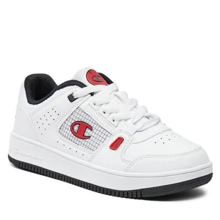 Sneakersy Champion Rebound Summerize B Gs Low Cut Shoe S32876-CHA-WW005 Wht/Nbk/Red - Buty dla chłopców - miniaturka - grafika 1