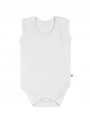 Body dla niemowląt - Nanaf Organic Body Niemowlęce Bawełniane BIAŁE 50 - miniaturka - grafika 1