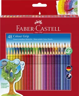 Faber-Castell GmbH&Co. Buntstift Colour GRIP 48er Kartonetui - Pozostałe książki - miniaturka - grafika 1