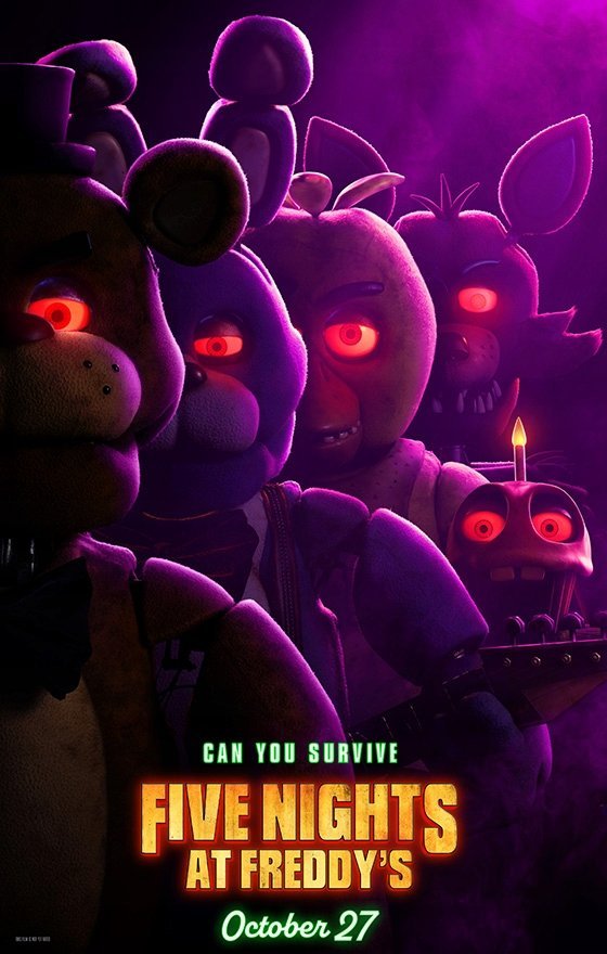 PODKŁADKA POD MYSZ Nadruk 22x18 cm Five Nights at Freddy's 2023 Prezent