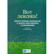 Książki do nauki języka rosyjskiego - Wydawnictwo Szkolne PWN Wot leksika! Repetytorium leksykalne z języka rosyjskiego z ćwiczeniami - Anna Ginter, Tulina-Blumental Ija - miniaturka - grafika 1