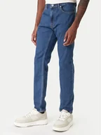 Spodnie męskie - HUGO Jeansy Zane 50551886 Granatowy Skinny Fit - miniaturka - grafika 1