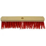 Inne artykuły do sprzątania - Ulicówka z otworem na kij L-400 mm, oprawa drewniana włókno syntetyczne SINPO - miniaturka - grafika 1