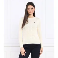 Swetry damskie - POLO RALPH LAUREN Sweter | Slim Fit - miniaturka - grafika 1