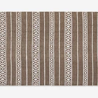 Dywany zewnętrzne - Dywanik do wnętrz i na zewnątrz brązowy 160x230 cm z PVC – Trwały i dekoracyjny do salonu, tarasu lub balkonu - miniaturka - grafika 1