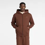 Bluzy męskie - New Balance French Terry Full Zip MJ53506ABJ - miniaturka - grafika 1