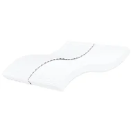 Materace - vidaXL Materac piankowy, biały, 200x200 cm, twardość H2/H3 - miniaturka - grafika 1