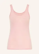 Koszulki i topy damskie - Icebreaker Top, Bielizna Funkcyjna Siren Z Wełny Merino rosa - miniaturka - grafika 1