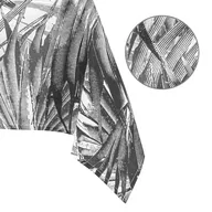Obrusy i serwetki - AmeliaHome Obrus drukowany TUCAN 140x250 biały + czarny - miniaturka - grafika 1