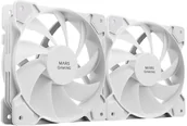 Wentylatory komputerowe - Mars Gaming MFPROX2W 2x 120mm PC Case Fan 8435693102786 - miniaturka - grafika 1