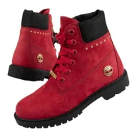 Buty trekkingowe damskie - Buty trekkingowe Timberland W TB0A2MBU-F41 czerwone - miniaturka - grafika 1