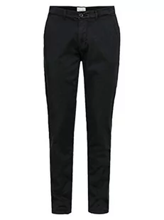 CASUAL FRIDAY CFViggo Chino Pants męskie spodnie z materiału Slim Fit, Black (50003), 30W / 32L - Spodenki męskie - miniaturka - grafika 1
