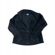 Bluzy damskie - Rozpinana bluza damska czarna COLUMBIA XL - miniaturka - grafika 1
