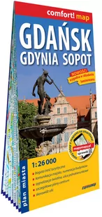 Comfort! map Gdańsk Gdynia Sopott plan miasta - Atlasy i mapy - miniaturka - grafika 2