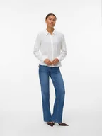 Koszule damskie - Vero Moda Koszula w kolorze białym - miniaturka - grafika 1