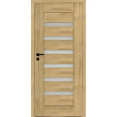 Drzwi wewnętrzne - DRE Skrzydło drzwiowe Livia dąb riviera pokojowe 90P - miniaturka - grafika 1