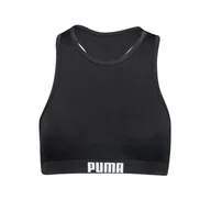 Stroje kąpielowe - Góra od bikini Puma, racerback, czarnym - miniaturka - grafika 1