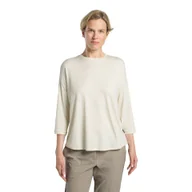 Koszulki i topy damskie - Damska koszulka z krótkim rękawem Jack Wolfskin TRAVEL 3/4 T W cotton white heather - XS - miniaturka - grafika 1