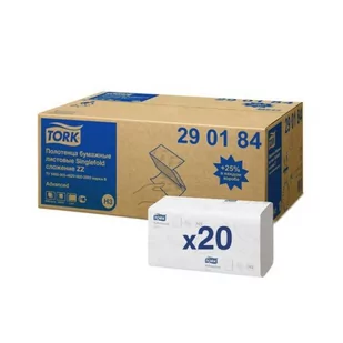 TORK Ręcznik ZZ Advance H3 2-warstwowy biały /20x200szt/ 290184 - Ręczniki papierowe - miniaturka - grafika 1