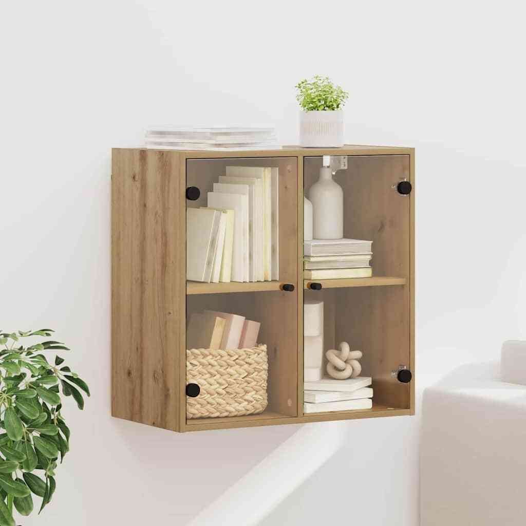 vidaXL vidaXL Szafka ścienna Dąb rzemieślniczy 68 x 37 x 68,5 cm
