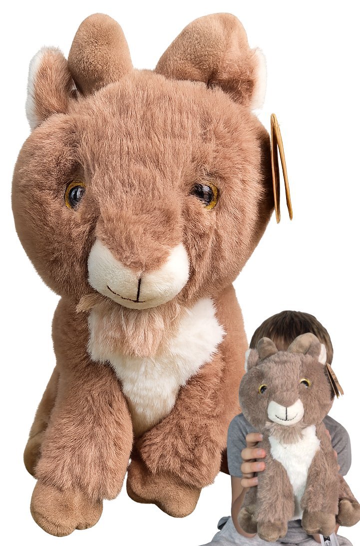 Maskotka Pluszowa Kozioł Koziołek Pluszak Przytulanka koza kózka 30x18x17