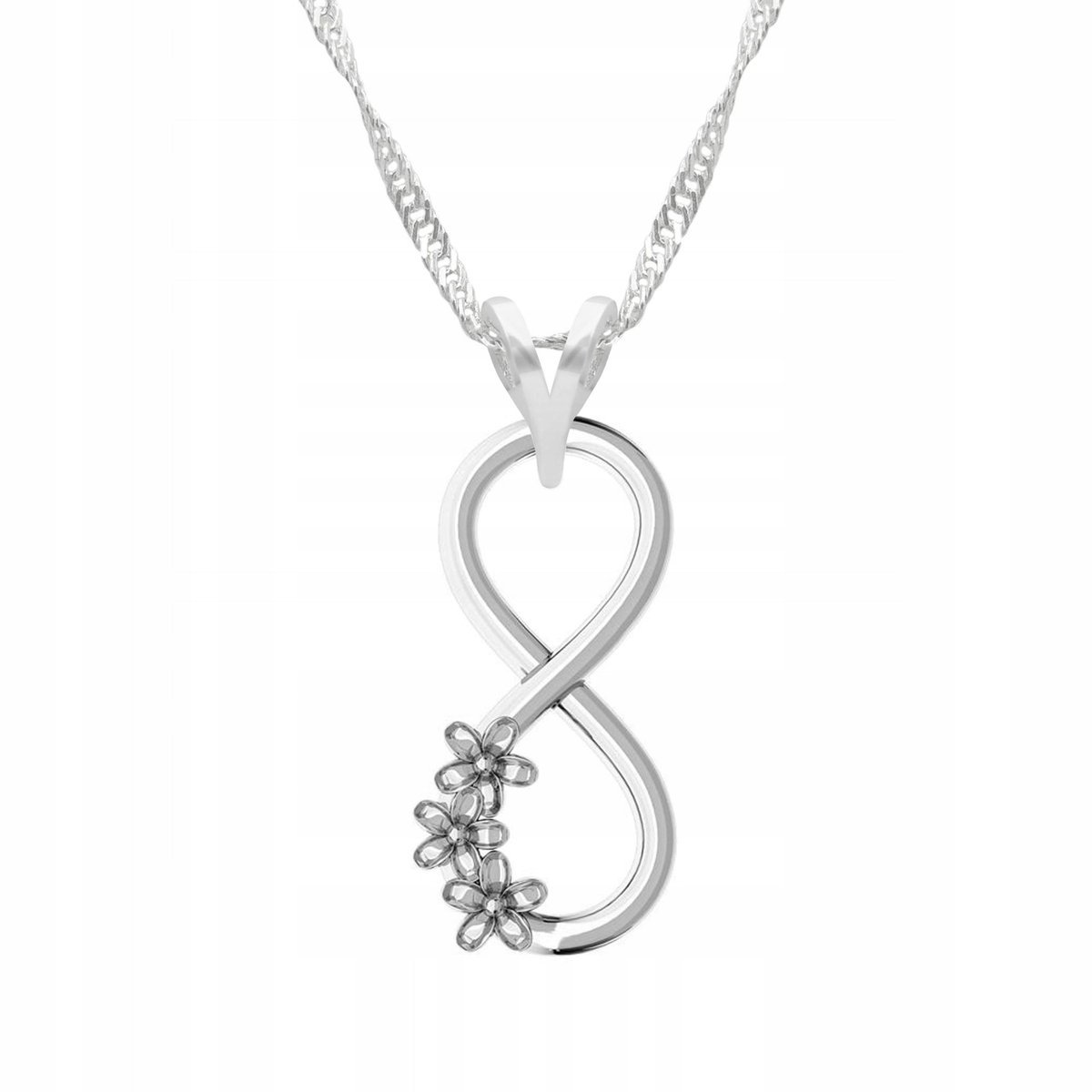 Naszyjnik Srebrny z Nieskończonością Nieskończoność Infinity SREBRO 925