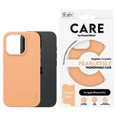 Etui i futerały do telefonów - CARE by PanzerGlass Fashion Case iPhone 16 Pro 6.3" brzoskwiniowy/peachy MagSafe 1390 - miniaturka - grafika 1