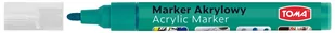 Toma Marker akrylowy TO-402 2,5mm zielony 9346 - Markery permanentne - miniaturka - grafika 1