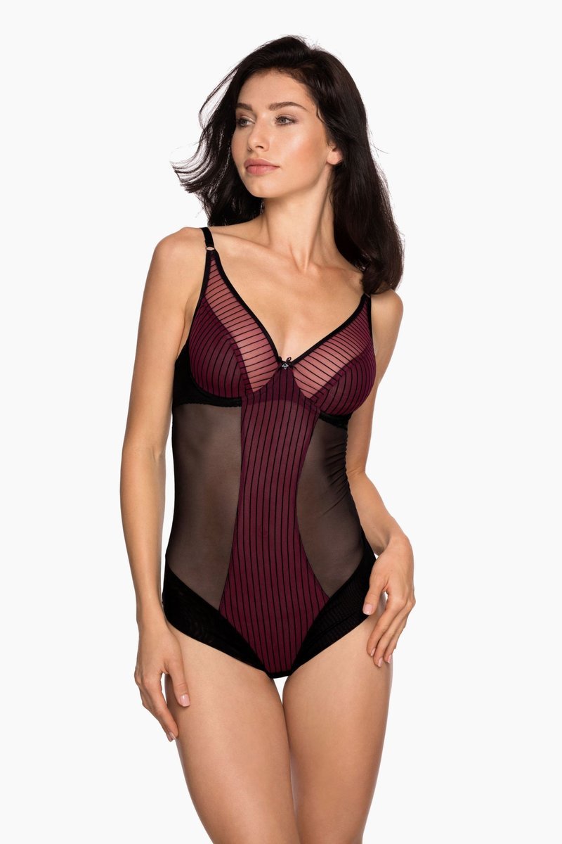 Body Pociągająca Klasyka 44 65 B Bordowy