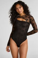 Biustonosze - Hunkemöller Body Coco Czarny - miniaturka - grafika 1