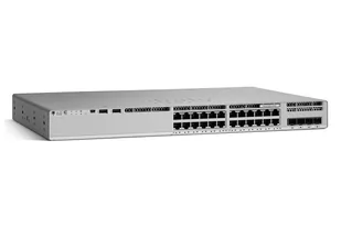 Cisco Catalyst C9200L-24PXG-2Y-A 24 portowy (8 mGig) + 2 QSFP28 PoE - Switche - miniaturka - grafika 1