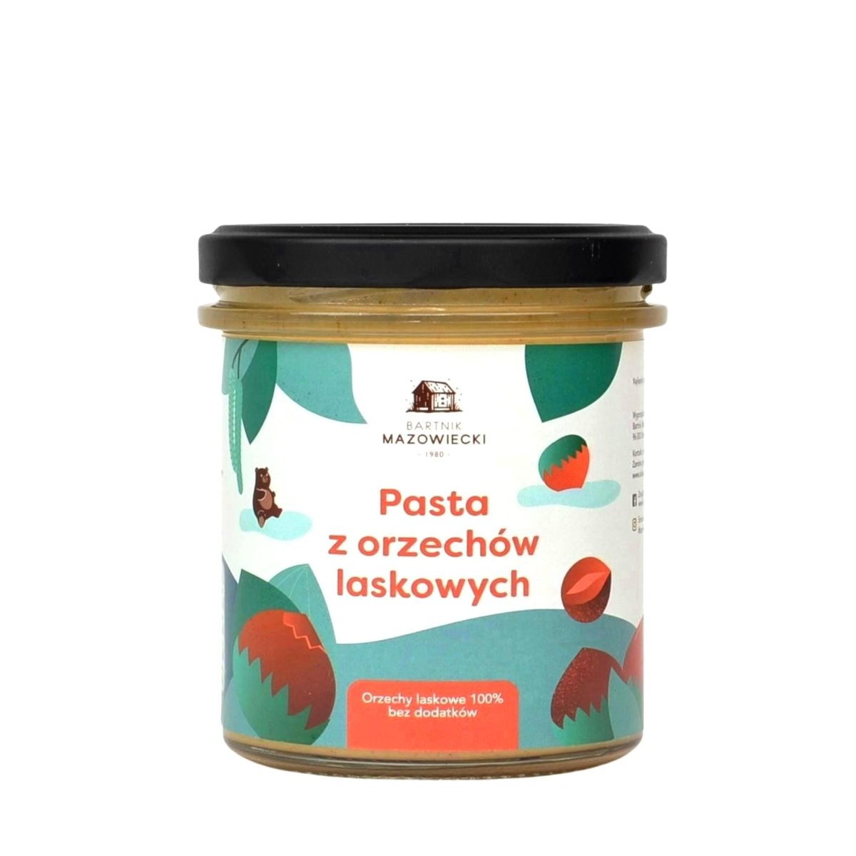 Pasta z orzechów laskowych / Bartnik Mazowiecki