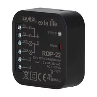 Gniazdka elektryczne - Zamel Radiowy odbiornik dopuszkowy 2-kanałowy dwukierunkowy ROP-22 EXL10000002 EXL10000002 - miniaturka - grafika 1